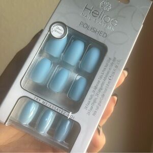 Polished Blue Nail Set
